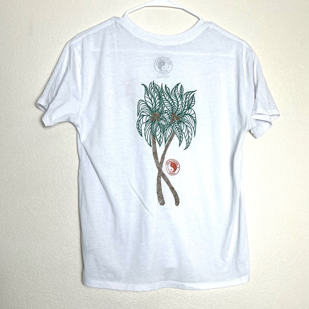 T&C Surf Designs Hawaii palm tree white tee tshirt